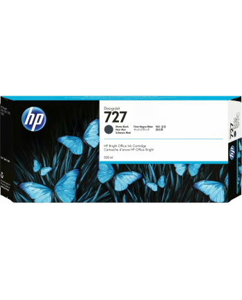 hp inc. Tusz 727 300ml Czarny C1Q12A