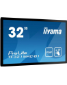iiyama Monitor dotykowy 32 cale TF3215MC-B2 POJ.30PKT.VA.VGA.HDMI.DP.500cd/m2.3000:1/8ms.24/7.7H.IP65(front).PION/POZIOM.200x200mm(vesa) - nr 34