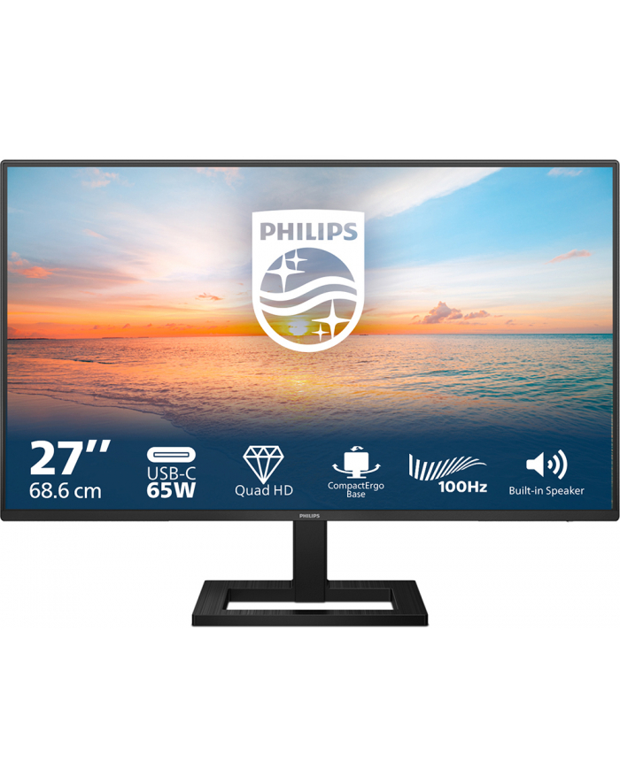 philips Monitor 27 cali 27E1N1600AE IPS 100Hz HDMI USB-C HAS główny