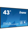 iiyama Monitor 43 cale LH4365UHSB-B1 24/7, IPS, ANDROID 11, 4K, 800cd - nr 82
