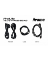 iiyama Monitor interaktywny 75 cali TE7514MIS-B2, INFRARED,50pkt,VA,4K,7H,WiFi,MIC,USB ANDROID 13, Google EDLA - nr 14