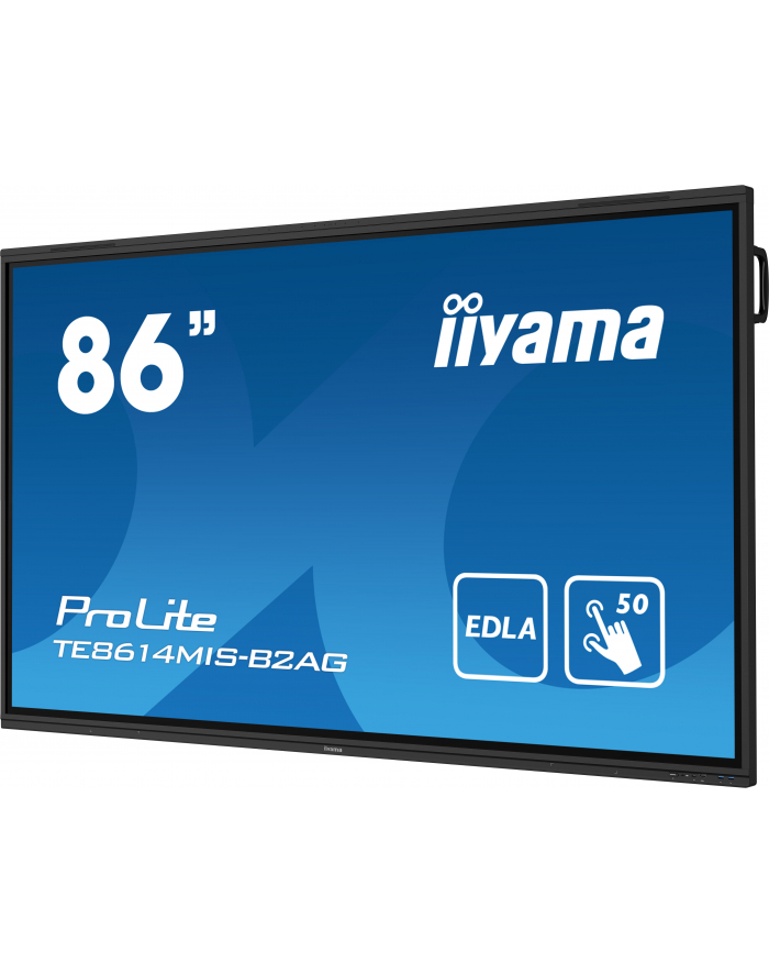 iiyama Monitor interaktywny 86 cali TE8614MIS-B2, INFRARED,50pkt,VA,4K, 7H,WiFi,MIC,USB ANDROID 13, Google EDLA główny