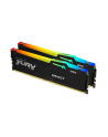 kingston Pamięć DDR5 Fury Beast RGB 16GB(2*8GB)/6000 CL30 XMP czarna - nr 1