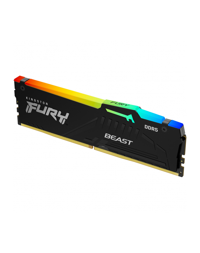 kingston Pamięć DDR5 Fury Beast RGB 32GB(1*32GB)/6000 CL30 EXPO czarna główny