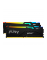 kingston Pamięć DDR5 Fury Beast RGB 16GB(2*8GB)/6000 CL30 EXPO czarna - nr 1
