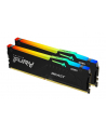kingston Pamięć DDR5 Fury Beast RGB 32GB(2*16GB)/6000 CL30 EXPO czarna - nr 19