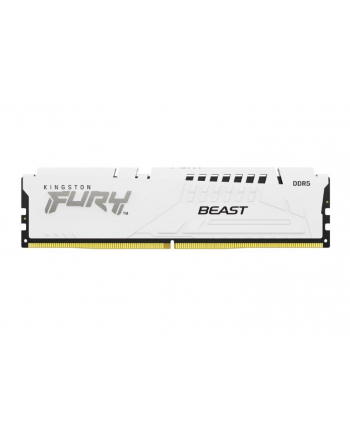 kingston Pamięć DDR5 Fury Beast 32GB(1*32GB)/6000 CL30 XMP biała