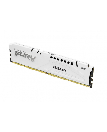 kingston Pamięć DDR5 Fury Beast 32GB(2*16GB)/6400 CL32 EXPO biała