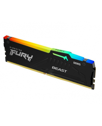 kingston Pamięć DDR5 Fury Beast RGB 16GB(1*16GB)/6800 CL34 EXPO czarna nr 2