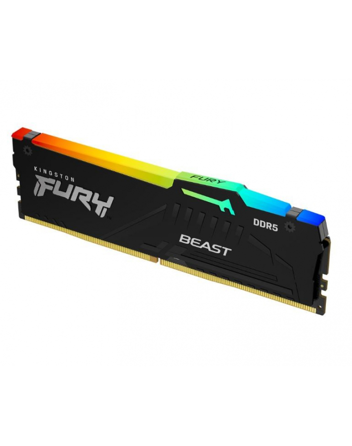 kingston Pamięć DDR5 Fury Beast RGB 16GB(1*16GB)/6800 CL34 EXPO czarna główny