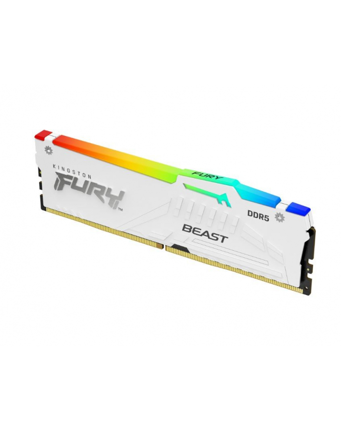 kingston Pamięć DDR5 Fury Beast RGB 16GB(1*16GB)/6800 CL34 XMP biała główny