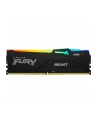 kingston Pamięć DDR5 Fury Beast RGB 32GB(1*32GB)/6000 CL30 EXPO czarna - nr 13