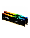 kingston Pamięć DDR5 Fury Beast RGB 32GB(2*16GB)/6400 CL32 EXPO czarna - nr 21