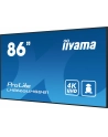 iiyama Monitor 86 cali LH8665UHSB-B1, 24/7, IPS, ANDROID 11, 4K, 800cd - nr 66