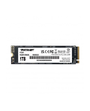 patriot memory SSD Patriot Viper P320 M2 PCI-Ex4 NVMe 512GB 3GB/s nr 2