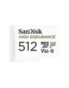 KARTA PAMIĘCI SANDISK HIGH ENDURANCE (rejestratory i monitoring) microSDXC 512GB V30 z adapterem - nr 5