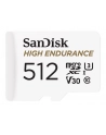 KARTA PAMIĘCI SANDISK HIGH ENDURANCE (rejestratory i monitoring) microSDXC 512GB V30 z adapterem - nr 7