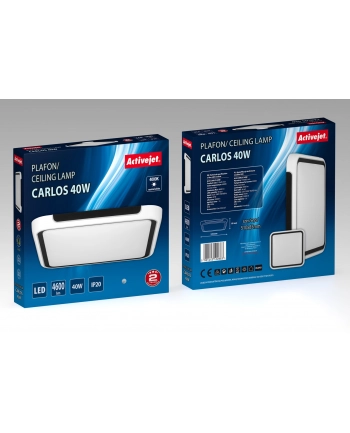 Plafon LED Activejet AJE-CARLOS 40W nr 1