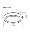 Plafon sufitowy LED Activejet AJE-KAMA 24W - nr 16