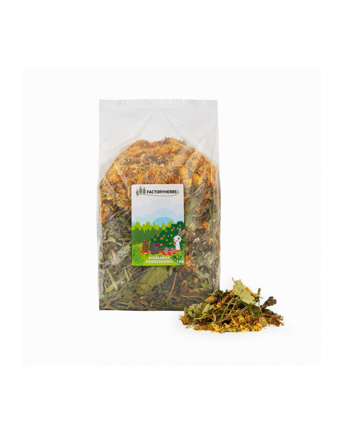 FACTORYHERBS Mieszanka ziół podstawowych 1kg główny
