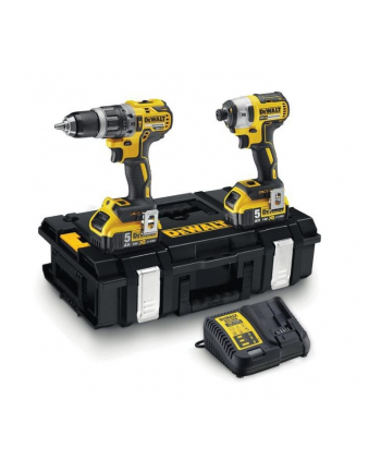 dewalt system aku 18 v 18 v zestaw combo: dcd796, dcf887, 2