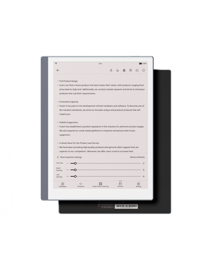 Huion Kamvas Ink eBook Reader główny