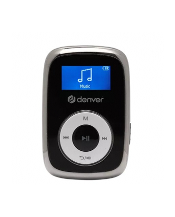 no name Odtwarzacz MP3 Denver MPS-316B 1''; 16GB szary