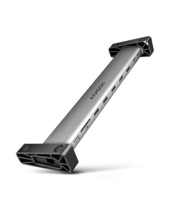 no name Koncentrator wieloportowy AXAGON HMC-10HLS, 4x USB-A i 2x USB-C, HDMI 4K/60Hz, RJ-45, SD/microSD, PD 100W nr 1