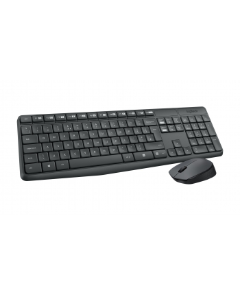 logitech MK235 WIRELESS KEYBOARD / MOUSE/COMBO GREY-D-(wersja europejska)-24GHZ-CENTRAL