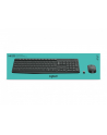logitech MK235 WIRELESS KEYBOARD / MOUSE/COMBO GREY-D-(wersja europejska)-24GHZ-CENTRAL - nr 36