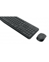 logitech MK235 WIRELESS KEYBOARD / MOUSE/COMBO GREY-D-(wersja europejska)-24GHZ-CENTRAL - nr 37