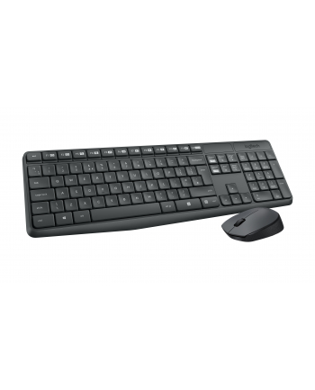 logitech MK235 WIRELESS KEYBOARD / MOUSE/COMBO GREY-D-(wersja europejska)-24GHZ-CENTRAL