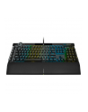 no name Klawiatura Gamingowa Corsair K100 RGB, Corsair OPX, LED RGB - Czarna - nr 18