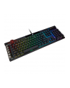 no name Klawiatura Gamingowa Corsair K100 RGB, Corsair OPX, LED RGB - Czarna - nr 26