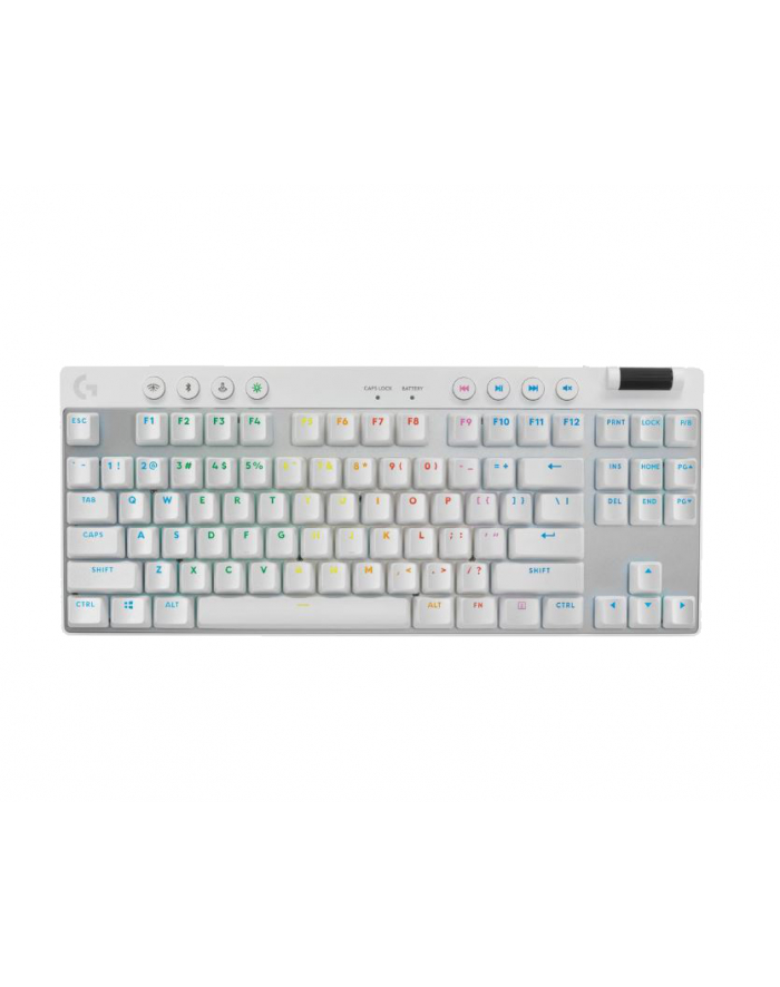 logitech Klawiatura G Pro X TKL Lightspeed US White główny