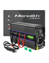 Qoltec Przetwornica napięcia Monolith 1200 MS Wave | 12V na 230V | 600/1200W | USB - nr 1