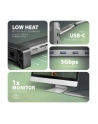 no name Koncentrator wieloportowy AXAGON HMC-10HLS, 4x USB-A i 2x USB-C, HDMI 4K/60Hz, RJ-45, SD/microSD, PD 100W - nr 3