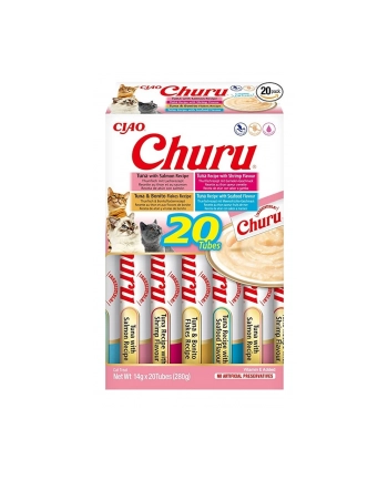 INABA CHURU Varietes Owoce morza -przysmak dla kota 20x14 g nr 2
