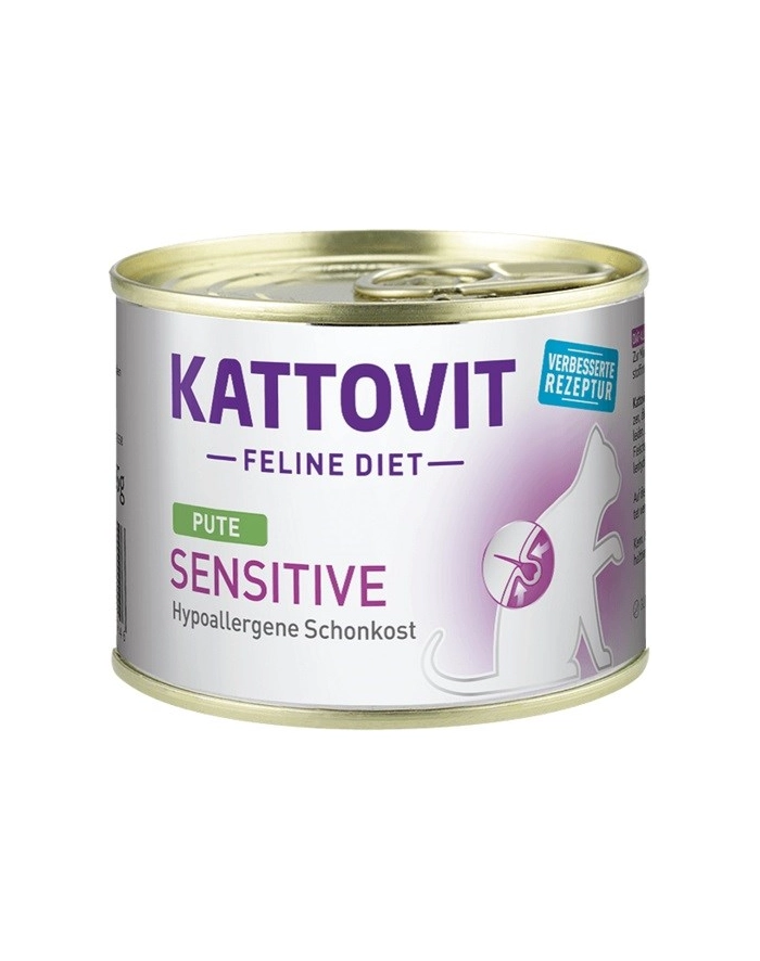 KATTOVIT Diet indyk - puszka 185g karma dla kota główny