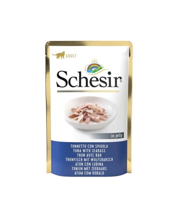 agras pet foods SCHESIR dla kotów Adult Tuńczyk z Bass 85g