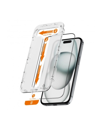 crong Szkło hartowane EasyShield 2-Pack -  iPhone 15 (2 sztuki) nr 1