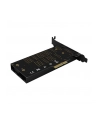 no name Adapter Axagon PCEM2-DC PCI-E x4 na M2 NVMe z chłodzeniem - nr 23