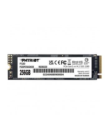 patriot memory SSD Patriot Viper P320 M2 PCI-Ex4 NVMe 256GB 22GB/s nr 2