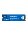 western digital WD Blue SN5000 NVMe SSD 500GB M.2 2280 PCIe Gen4 - nr 3