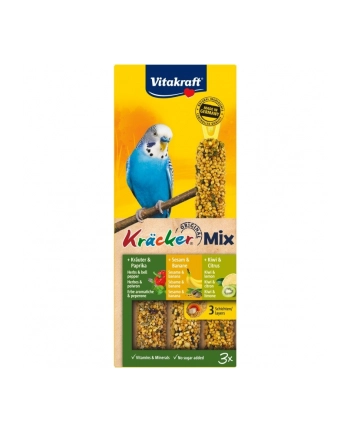 VITAKRAFT KRACKER 3szt papuga falkiwi/ban/papryka