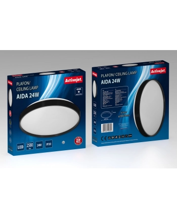 Plafon LED Activejet AJE-AIDA 24W nr 2