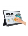 ASUS ZenScreen Touch MB16AMTR portable monitor 15.6inch IPS FHD WLED 16:9 60Hz 250cd/m2 5ms HDMI USB-C 2x1W Speakers Black+Dark Gray - nr 15
