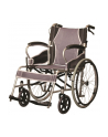 antar Lekki stalowy wózek inwalidzki z hamulcami AT52301 - nr 1