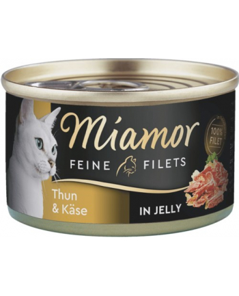 MIAMOR Feine Filets - filety mięsne smak: tuńczyk z serem 100g