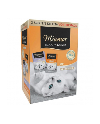 MIAMOR Ragout Royale Kitten mix w galaretce 12x100g